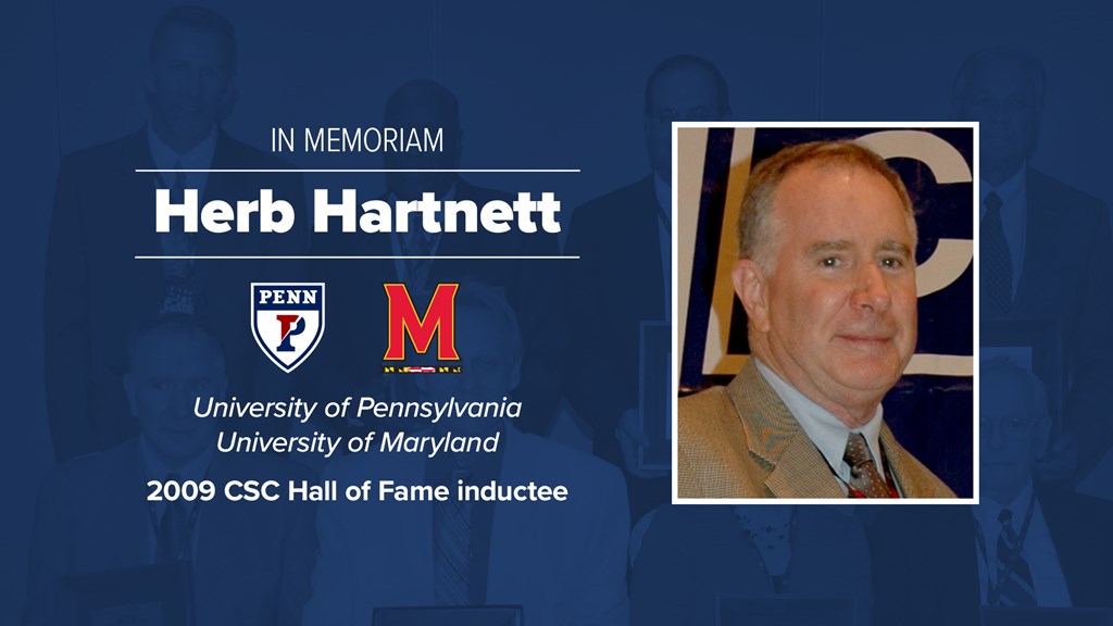 In Memoriam: Herb Hartnett, CSC Hall of Famer and former athletics communications leader at the University of Maryland and the University of Pennsylvania passes away